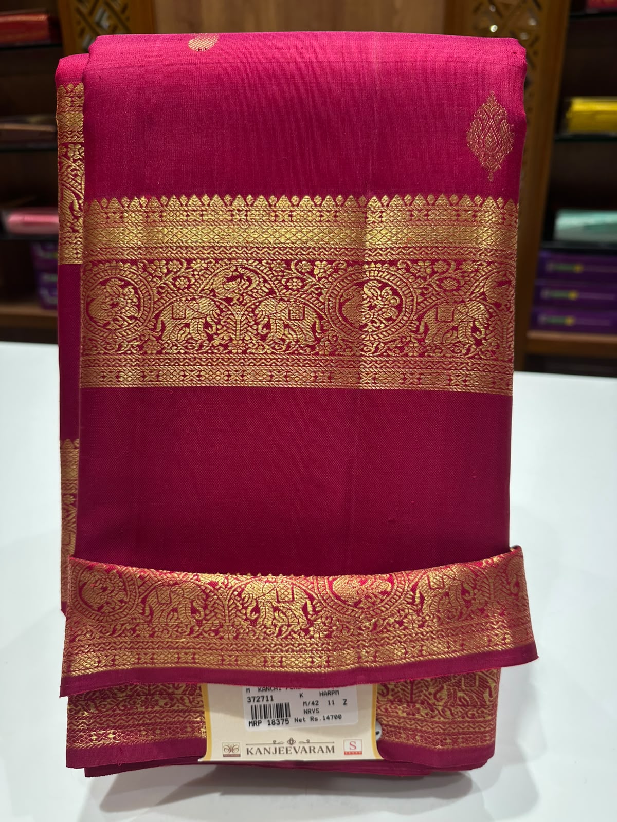 Pure Kanchipuram Silk Saree