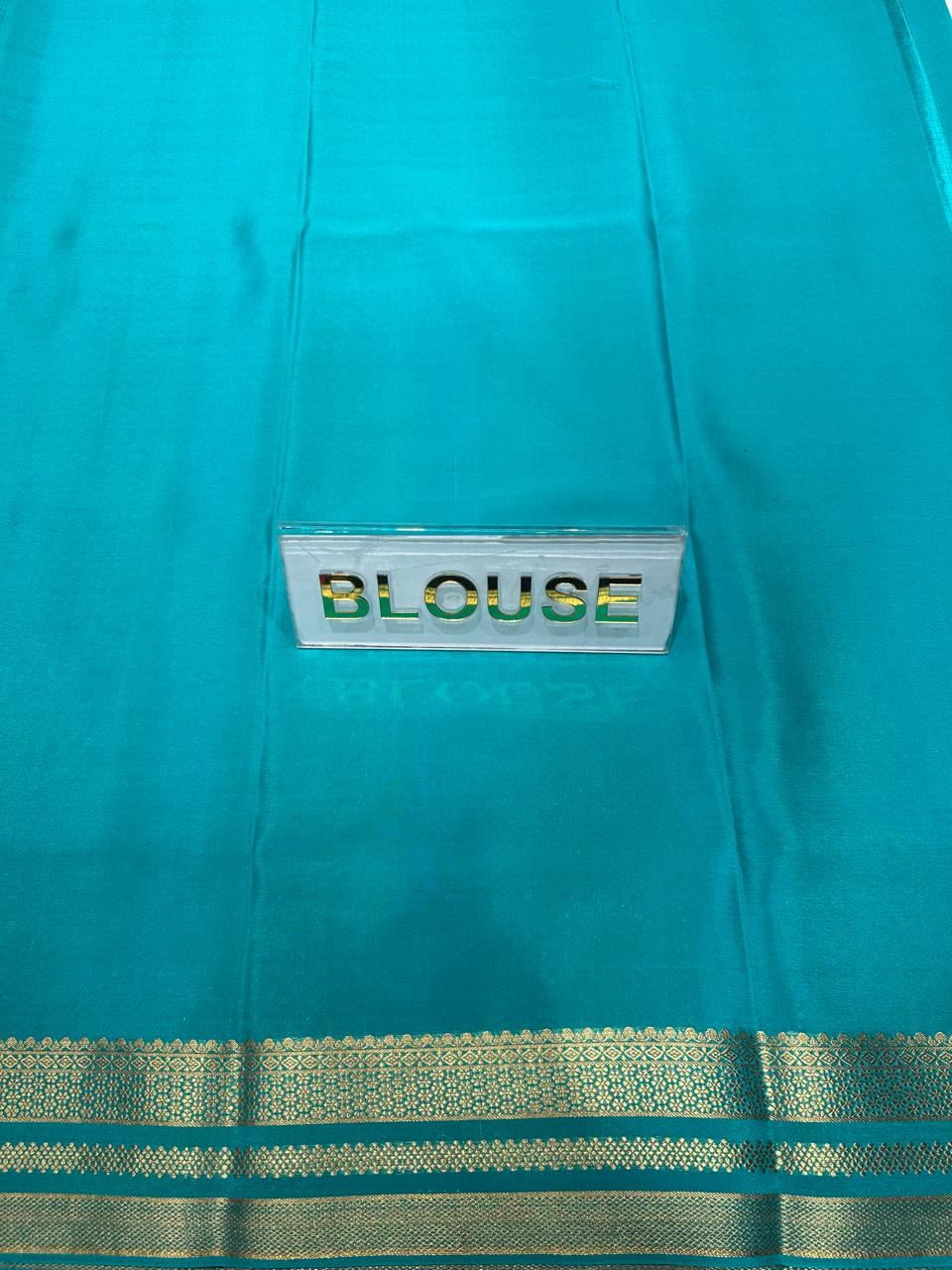 Pure Mysore Silk Saree.