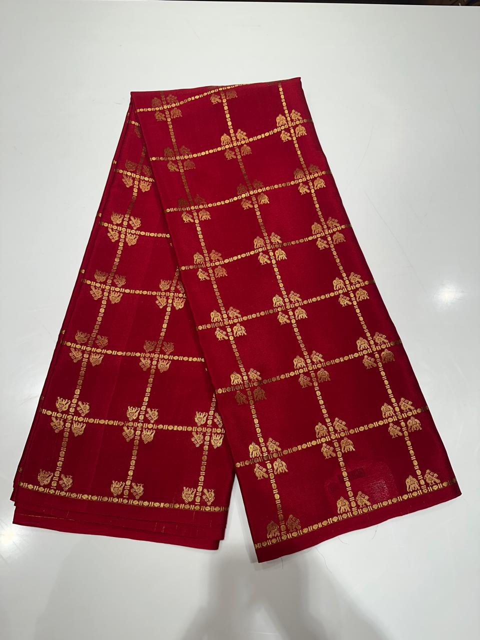 Pure Mysore Silk Saree.