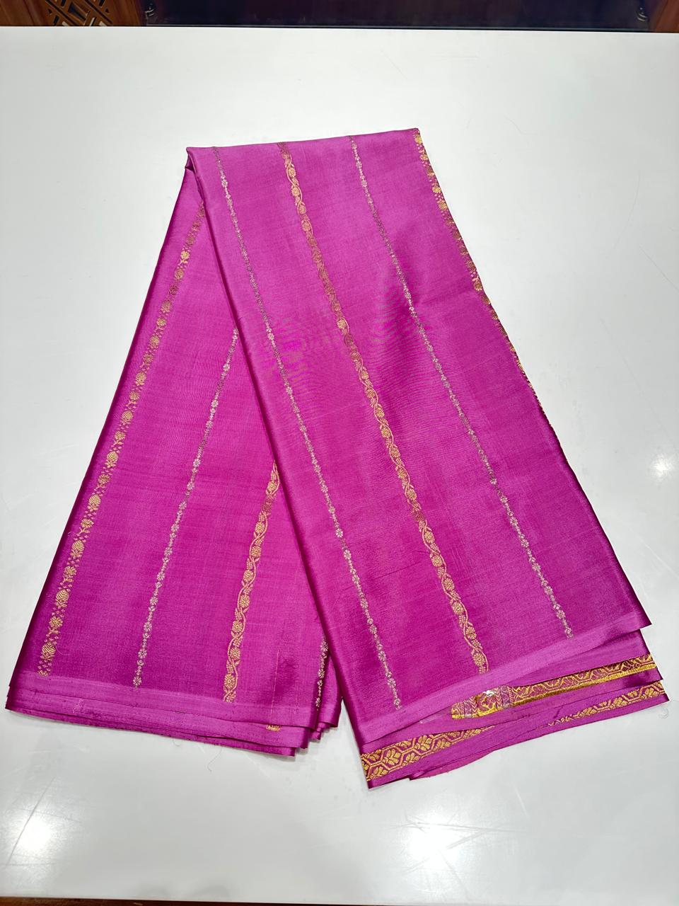 Pure Mysore Silk Saree.