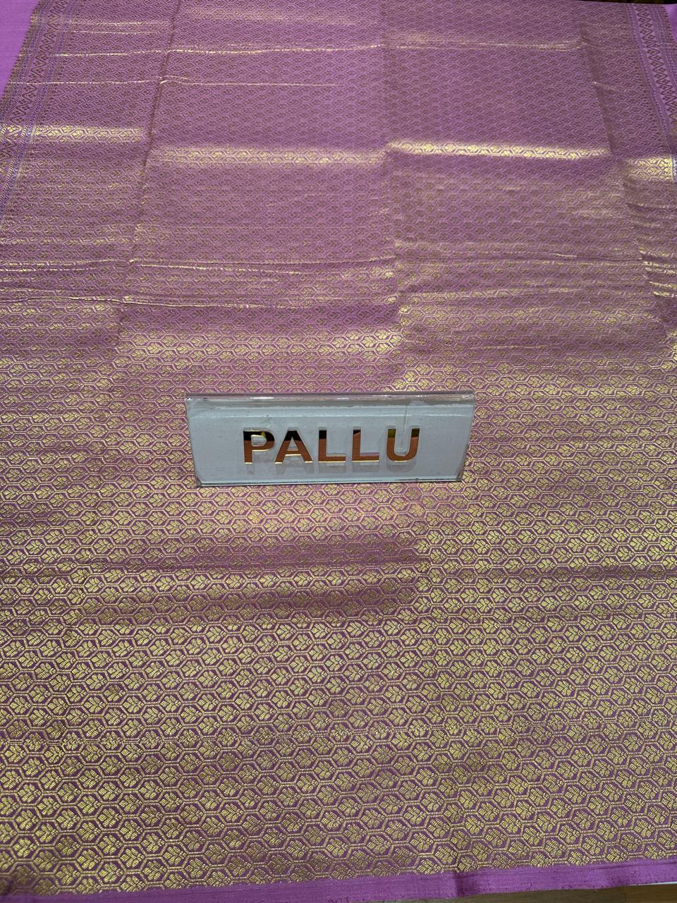 Pure Mysore Silk Saree.