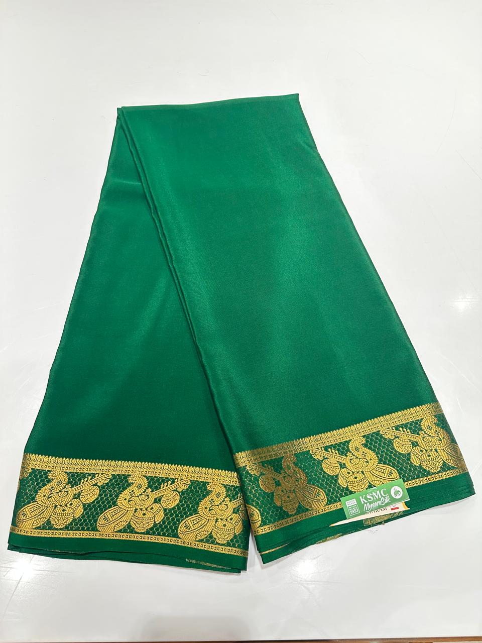 Pure Mysore Silk Saree.