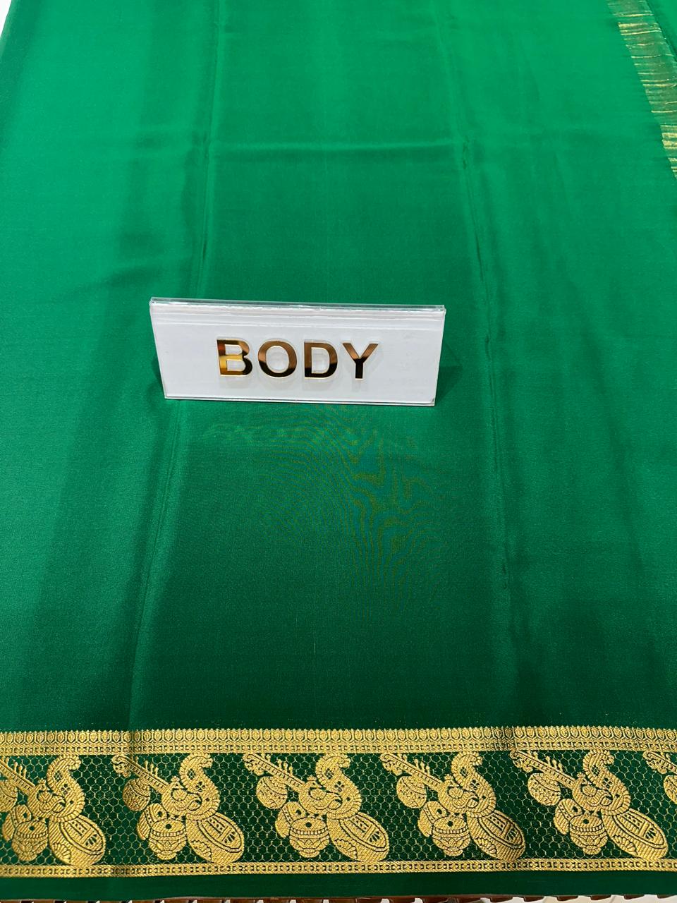 Pure Mysore Silk Saree.