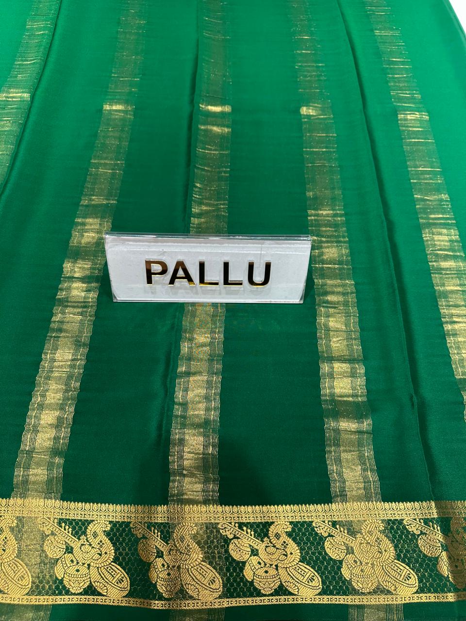 Pure Mysore Silk Saree.