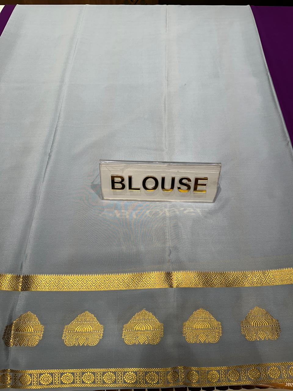 Pure Mysore Silk Saree.