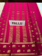 Pure Mysore Silk Saree.