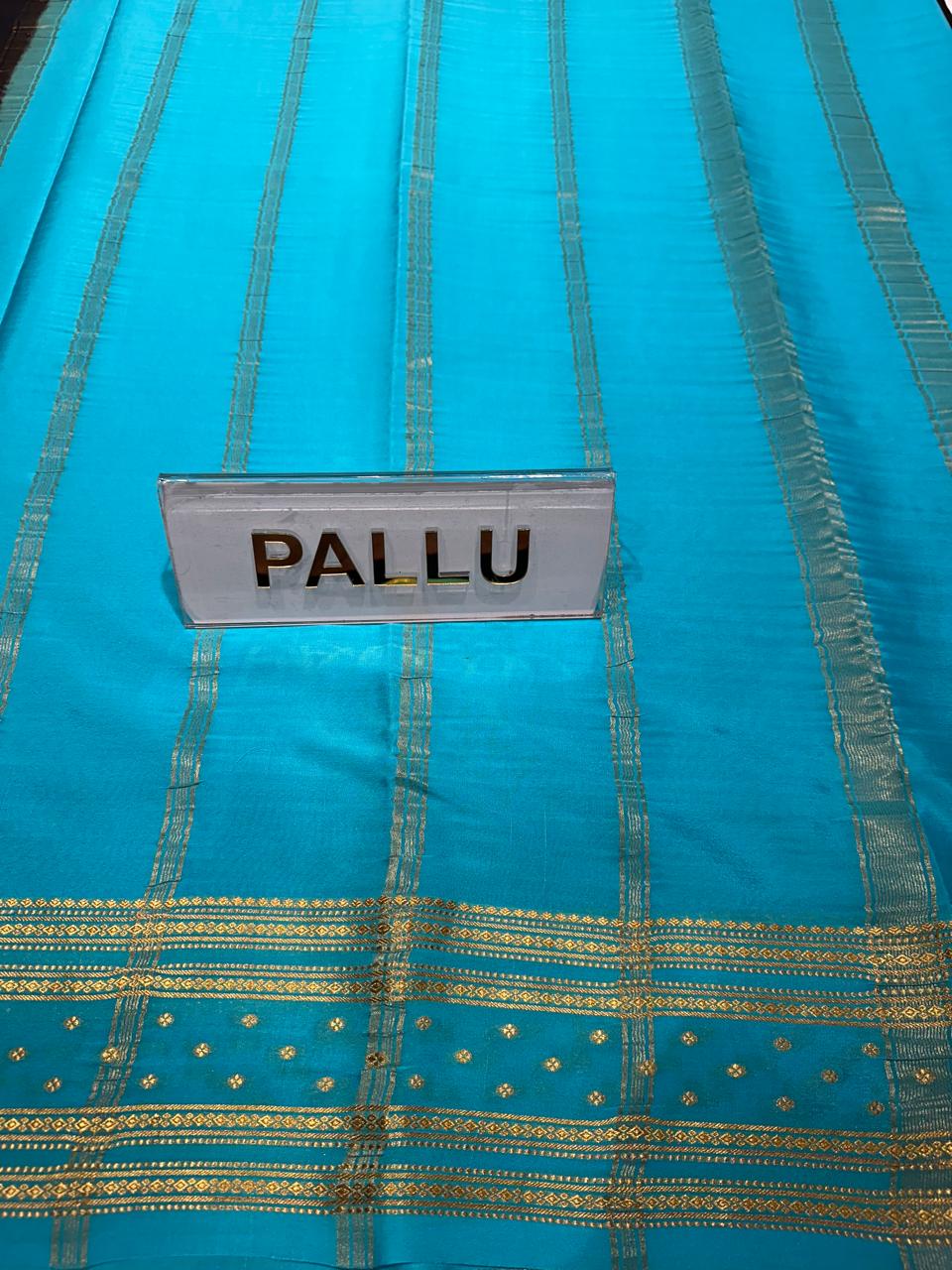 Pure Mysore Silk Saree.