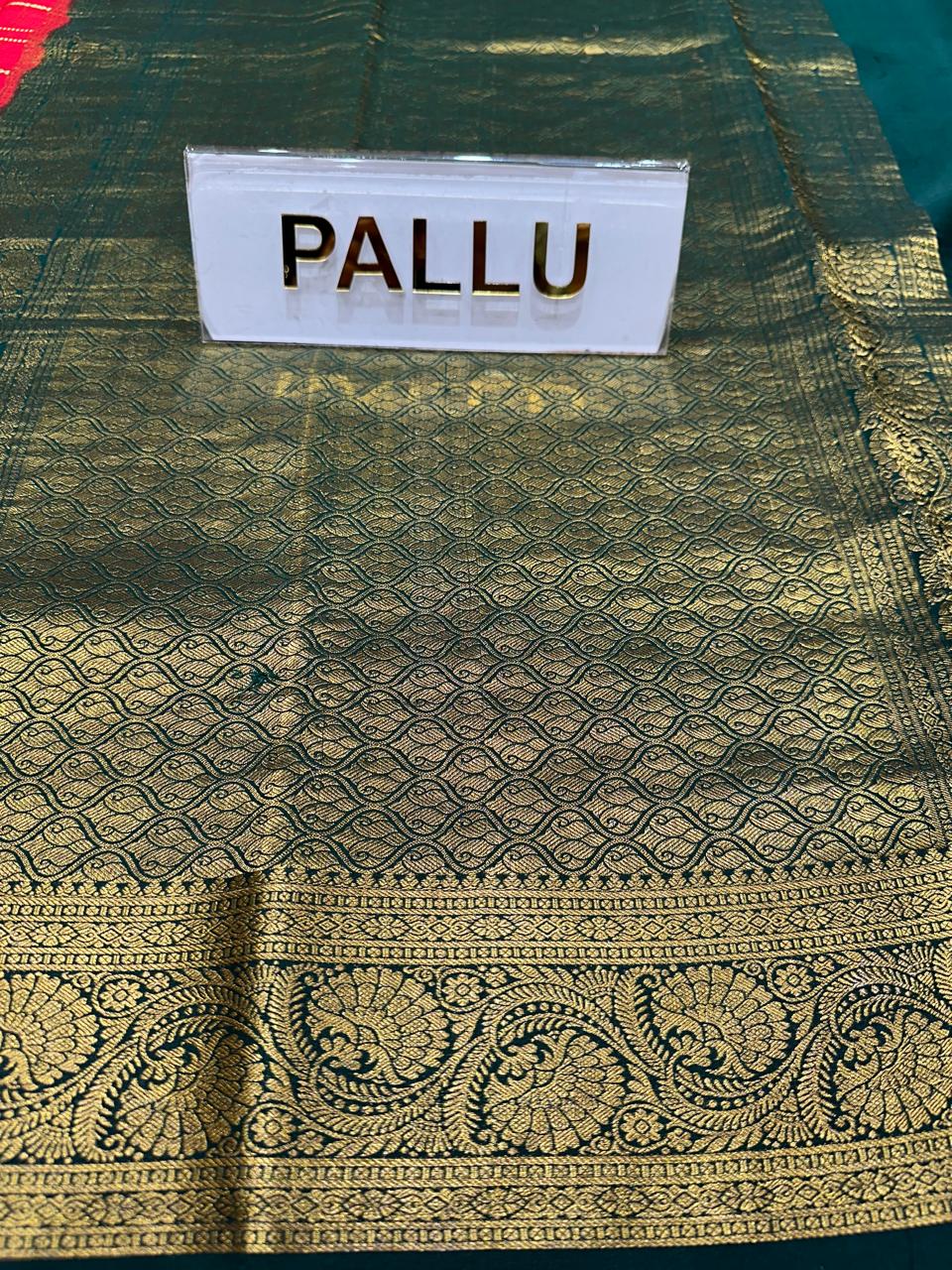 Pure Mysore Silk Saree.