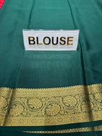Pure Mysore Silk Saree.