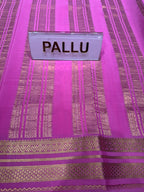 Pure Mysore Silk Saree.