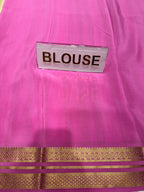 Pure Mysore Silk Saree.