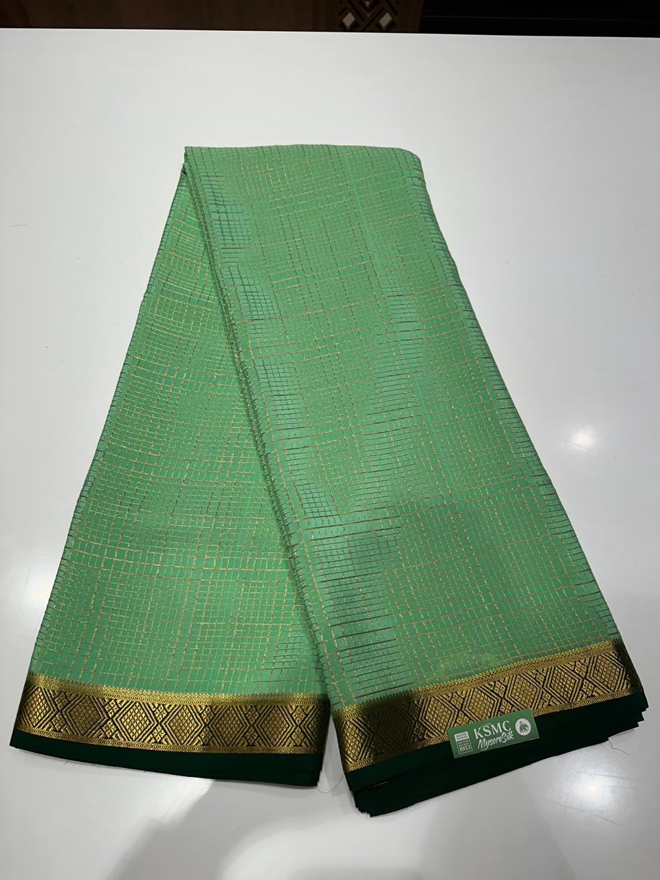 Pure Mysore Silk Saree.