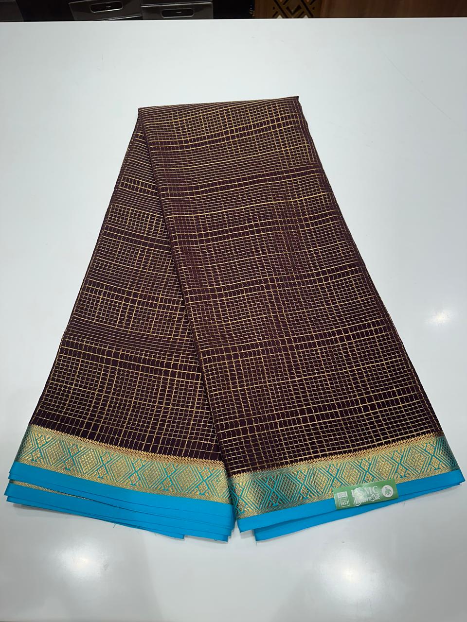 Pure Mysore Silk Saree.