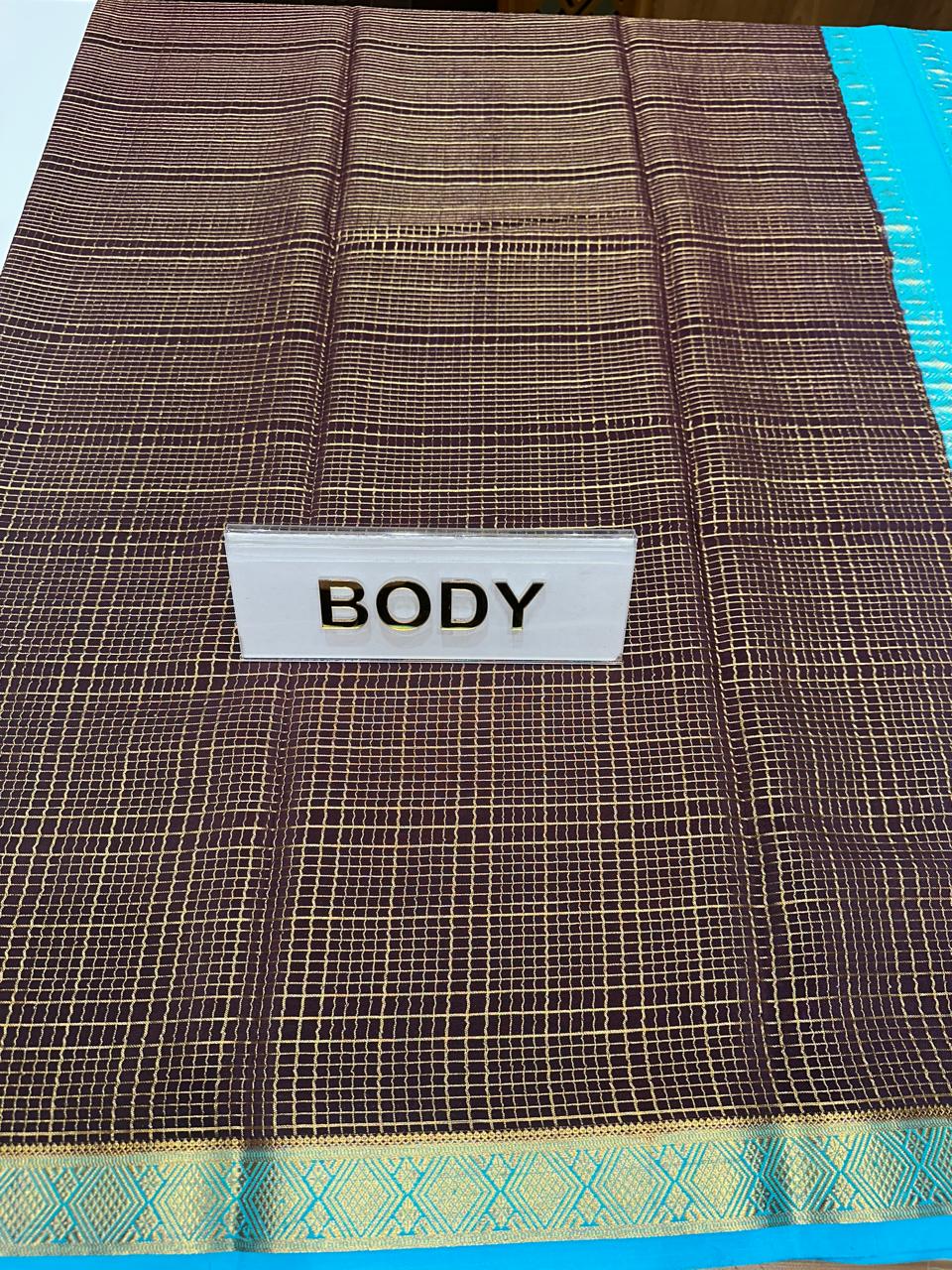 Pure Mysore Silk Saree.