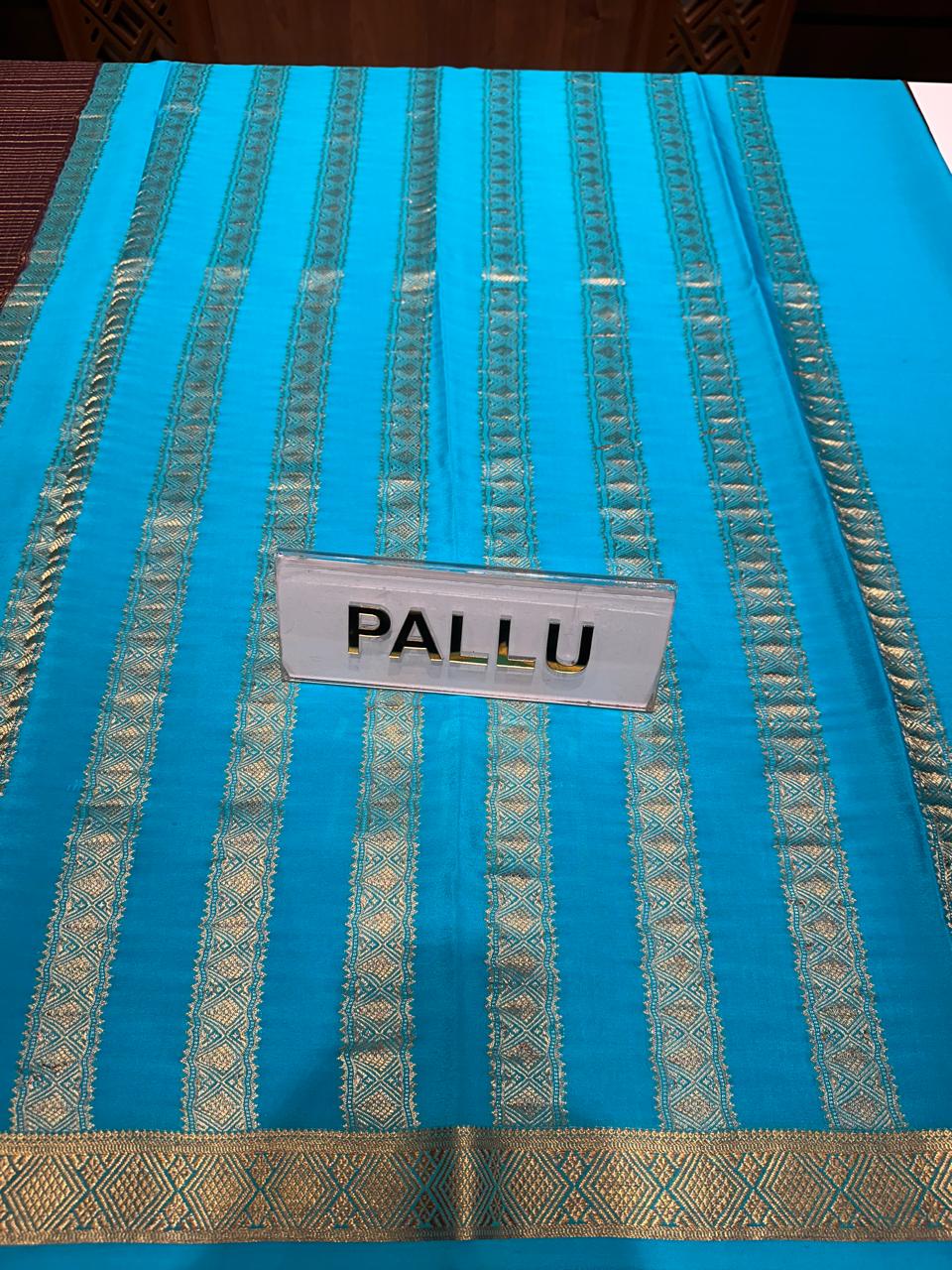 Pure Mysore Silk Saree.