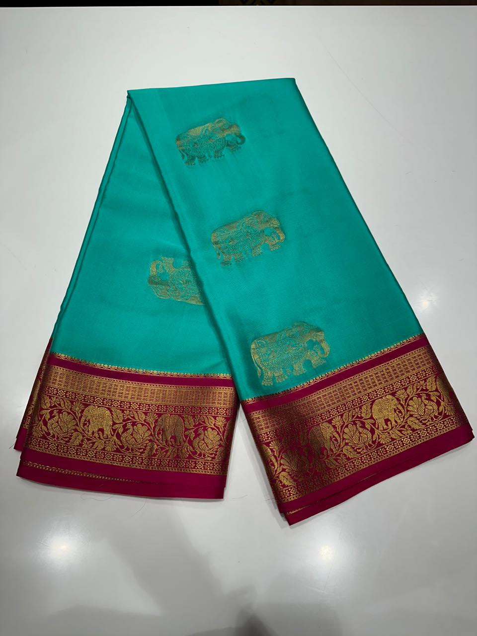 Pure Mysore Silk Saree.