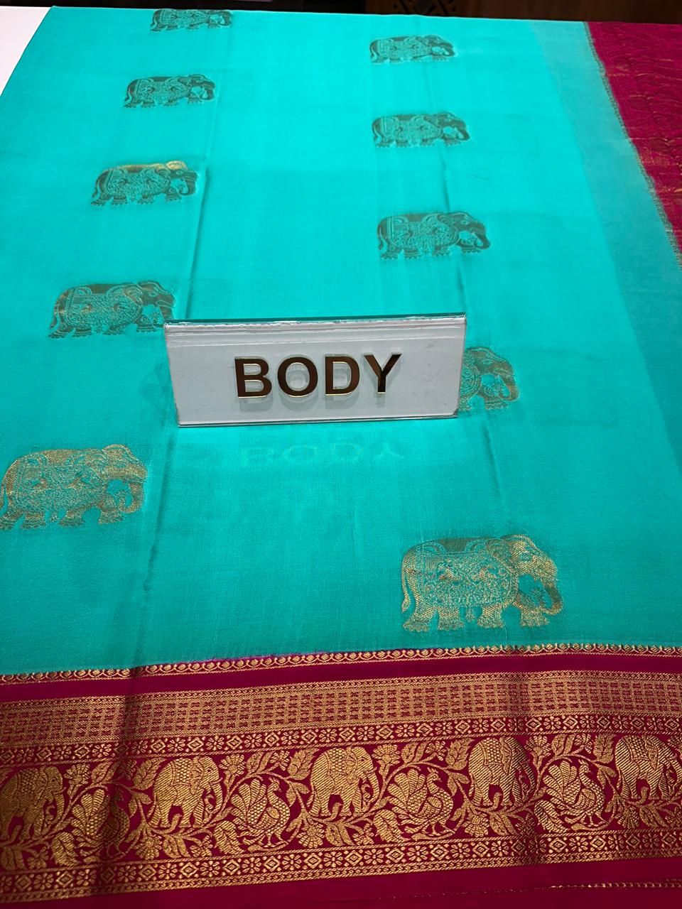Pure Mysore Silk Saree.