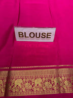 Pure Mysore Silk Saree.