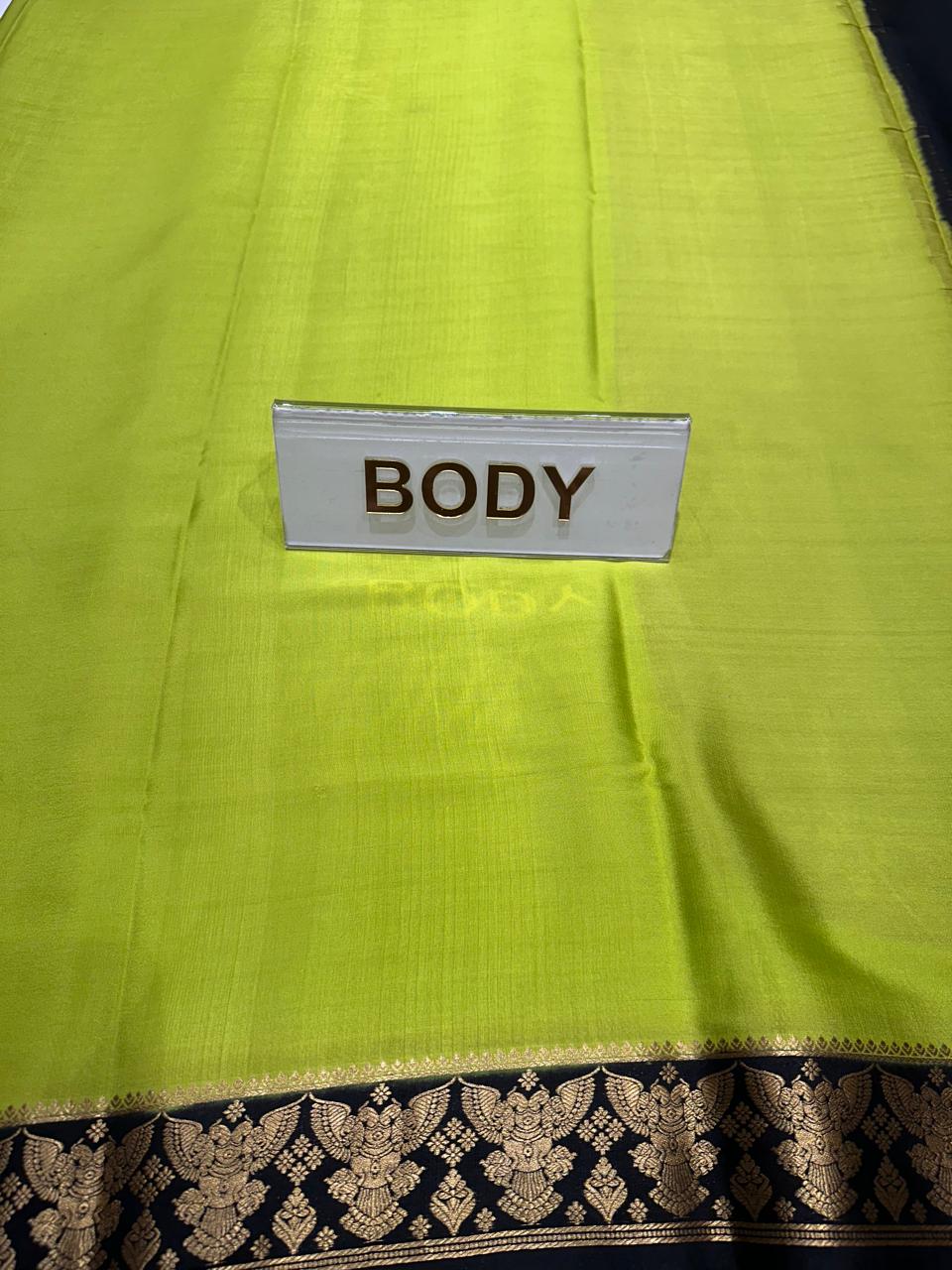 Pure Mysore Silk Saree.