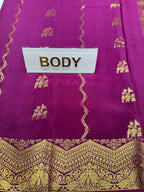 Pure Mysore Silk Saree.