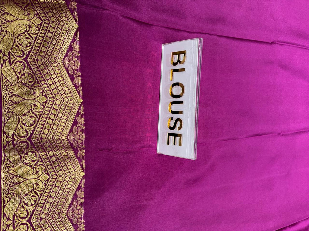 Pure Mysore Silk Saree.