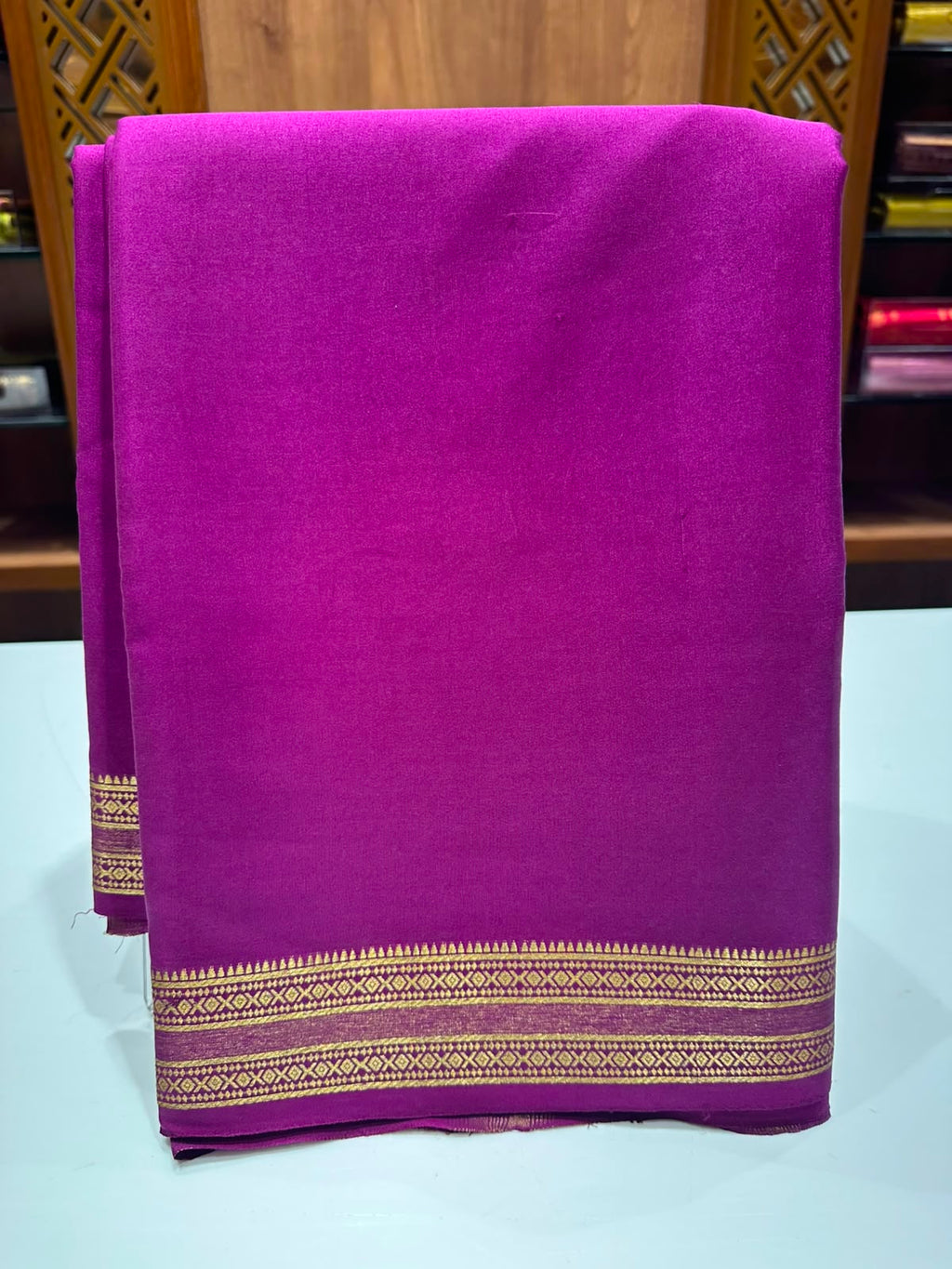 Pure Mysore Silk Saree.
