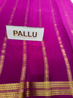 Pure Mysore Silk Saree.