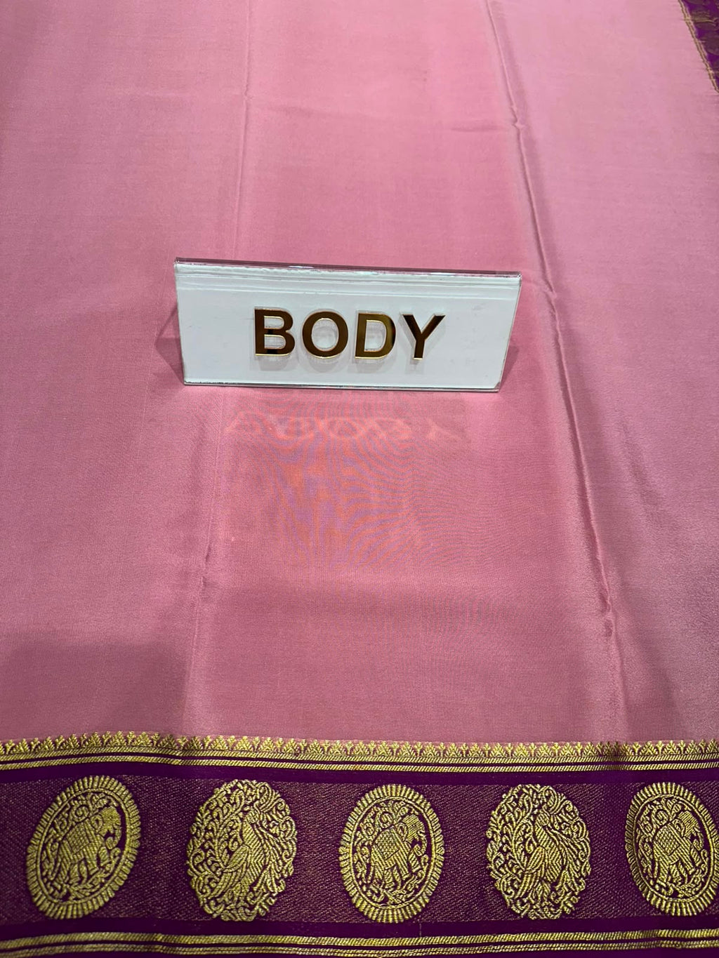 Pure Mysore Silk Saree.