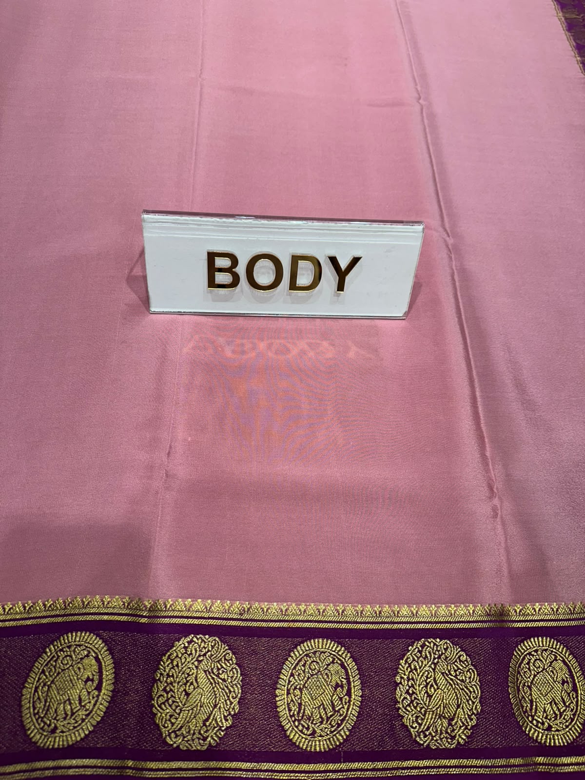 Pure Mysore Silk Saree.