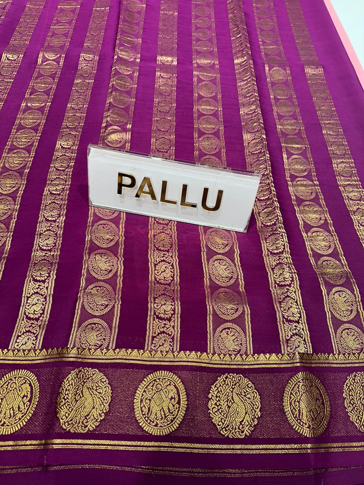 Pure Mysore Silk Saree.