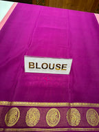 Pure Mysore Silk Saree.