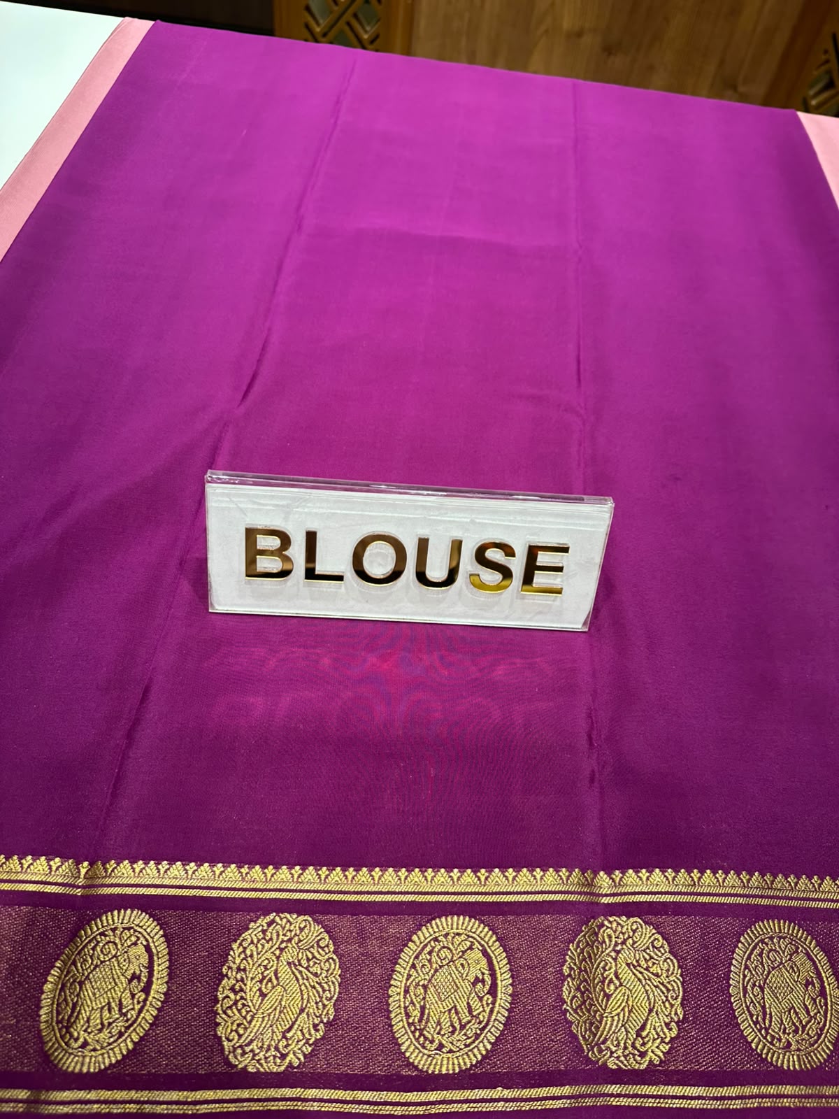 Pure Mysore Silk Saree.