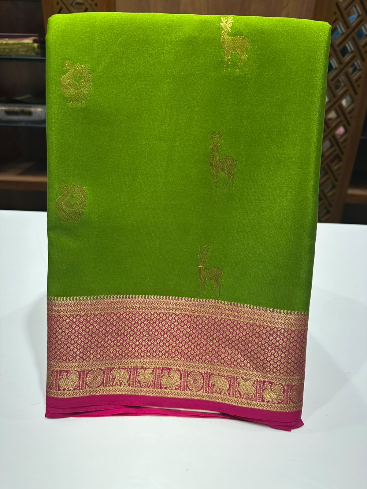Pure Mysore Silk Saree.