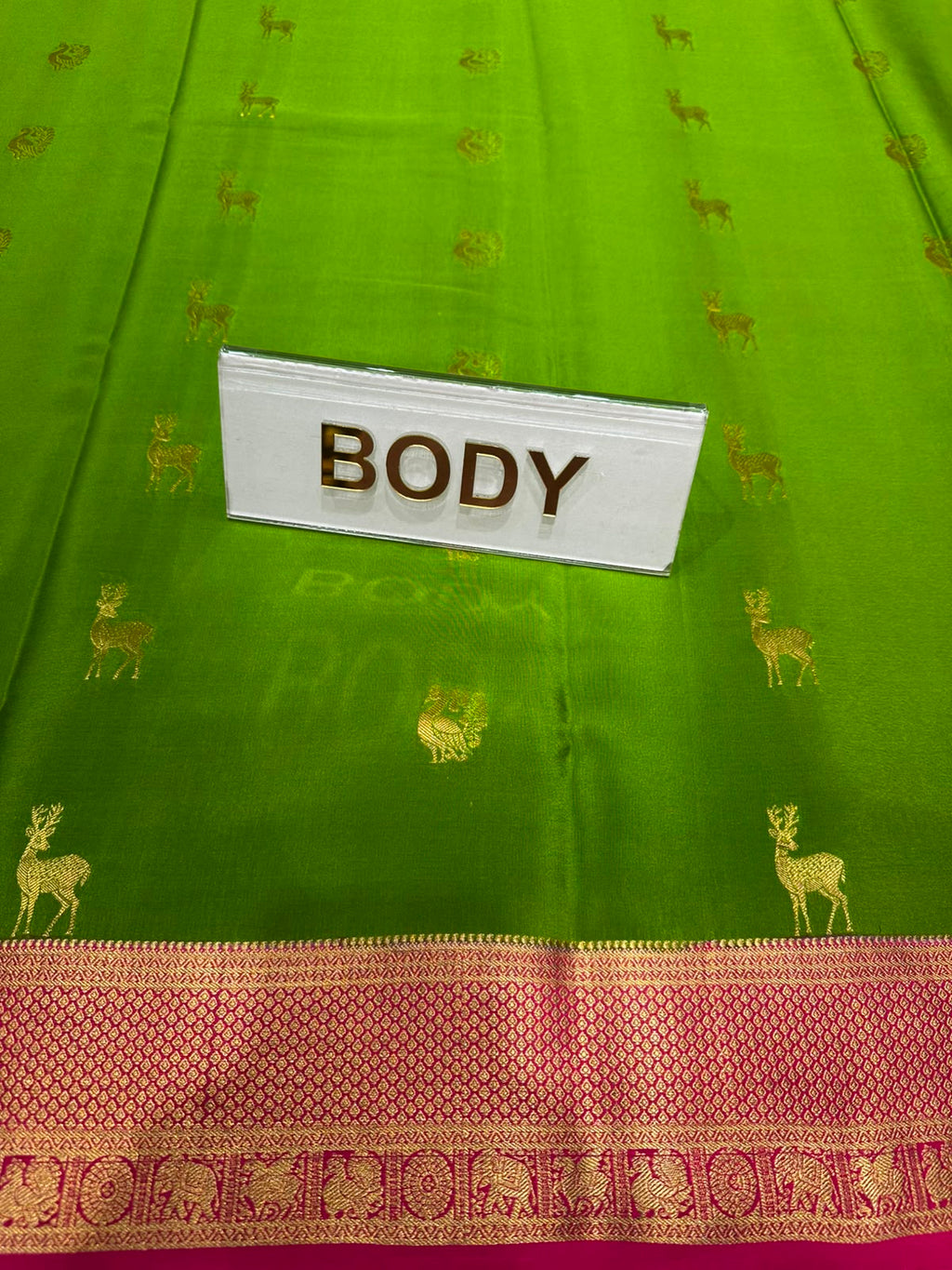 Pure Mysore Silk Saree.
