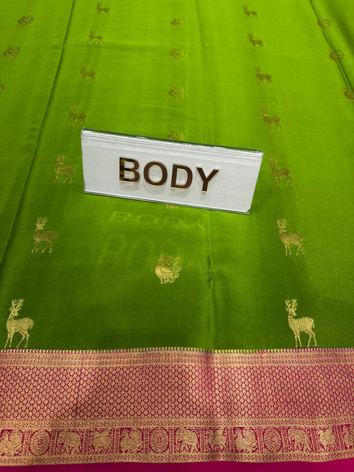 Pure Mysore Silk Saree.