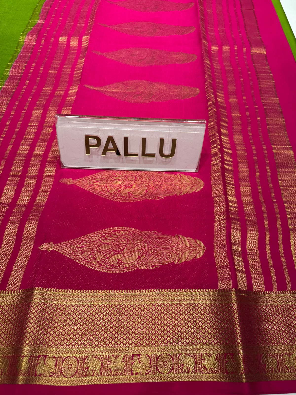 Pure Mysore Silk Saree.