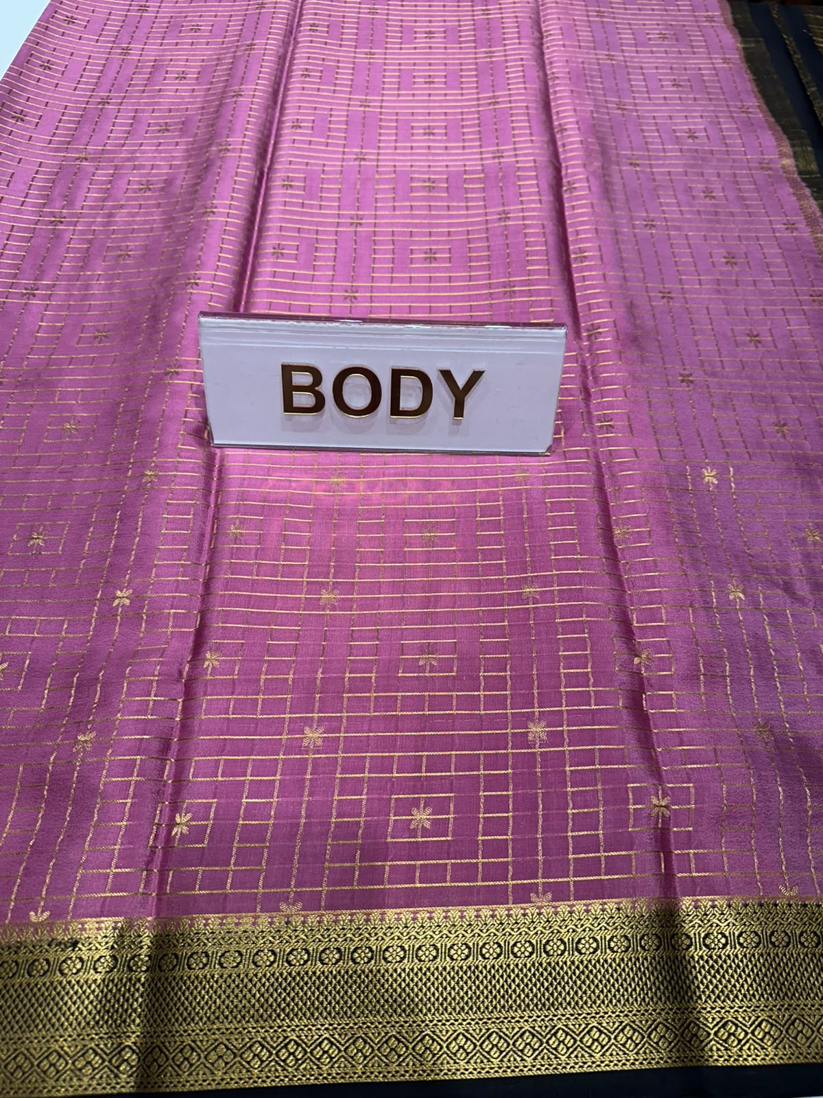 Pure Mysore Silk Saree.