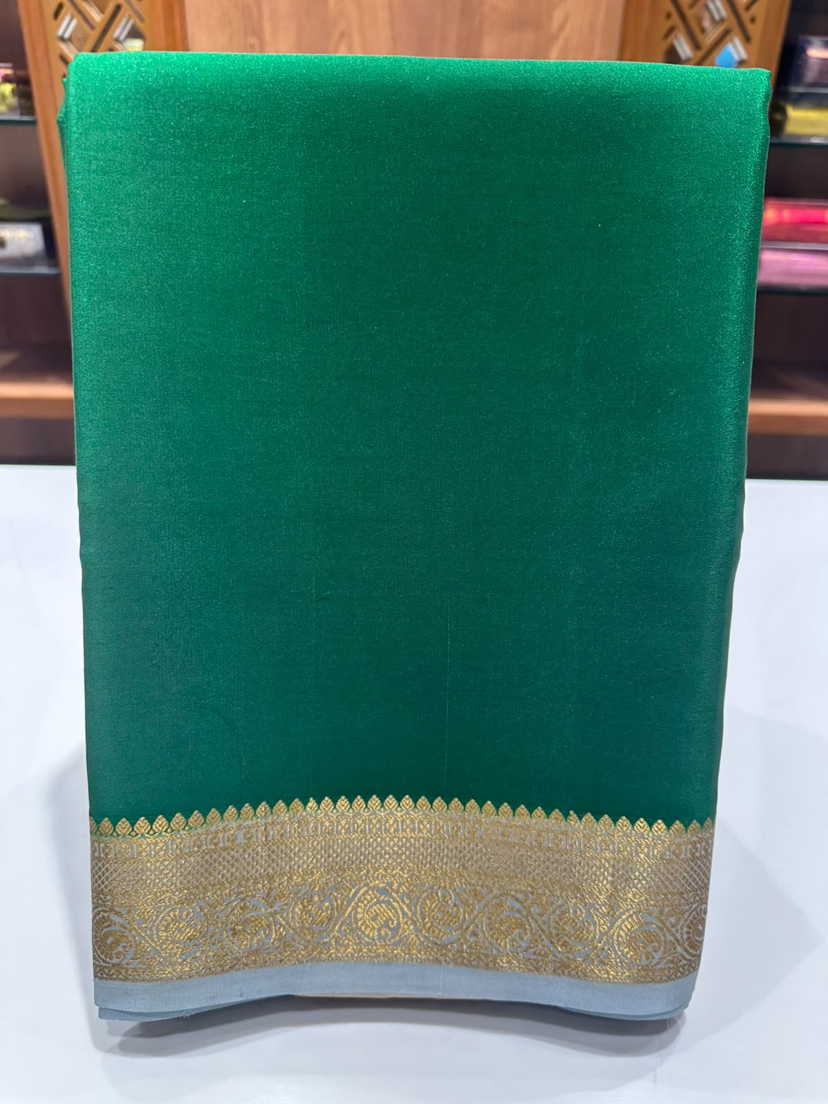 Pure Mysore Silk Saree.