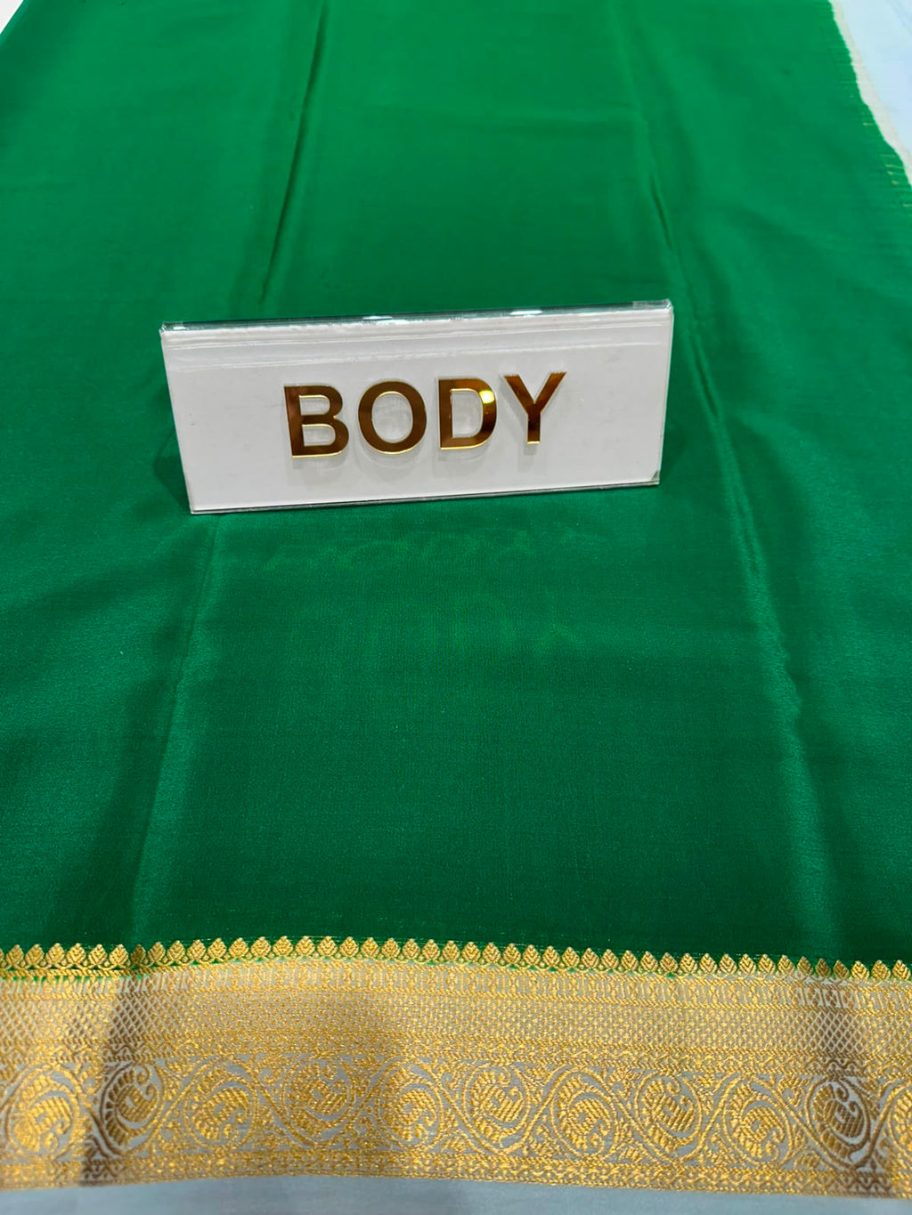 Pure Mysore Silk Saree.