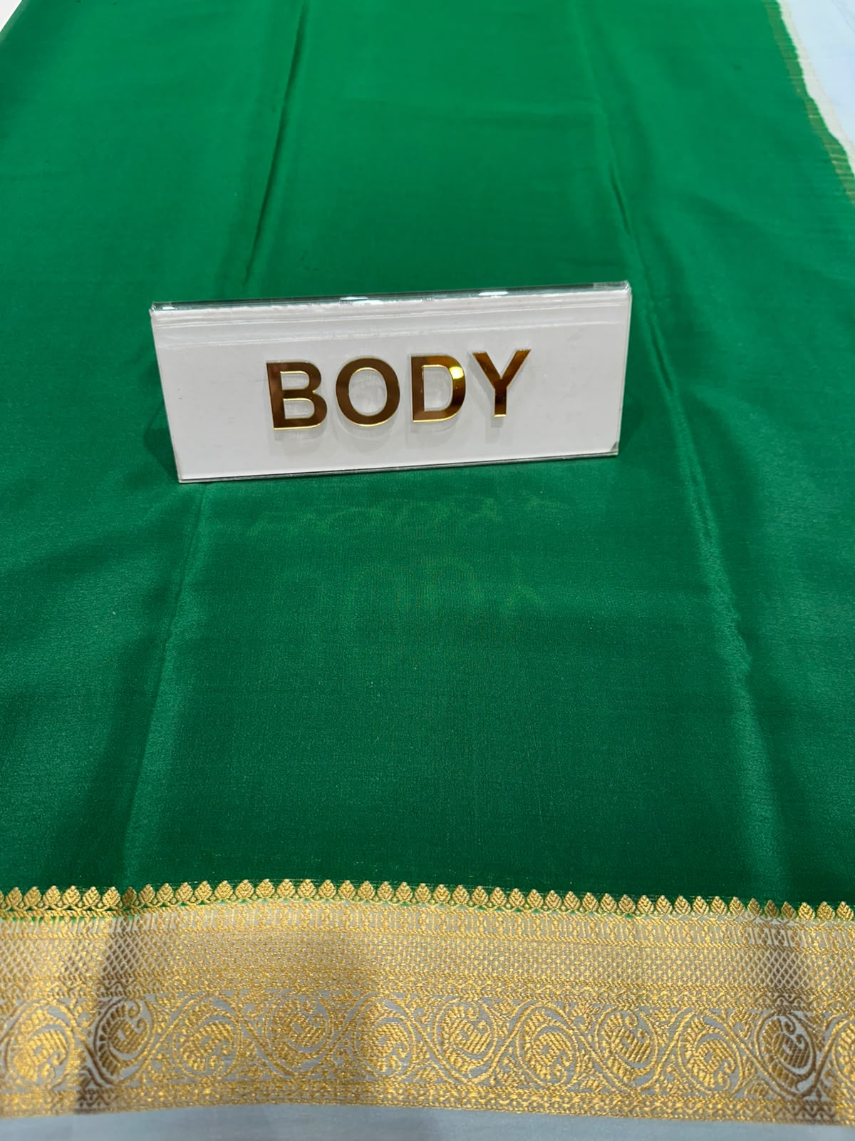 Pure Mysore Silk Saree.