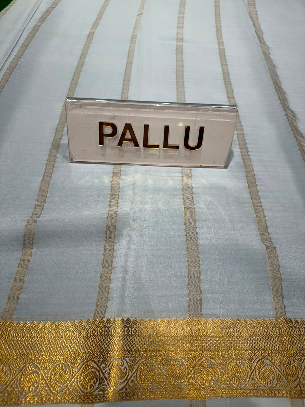 Pure Mysore Silk Saree.