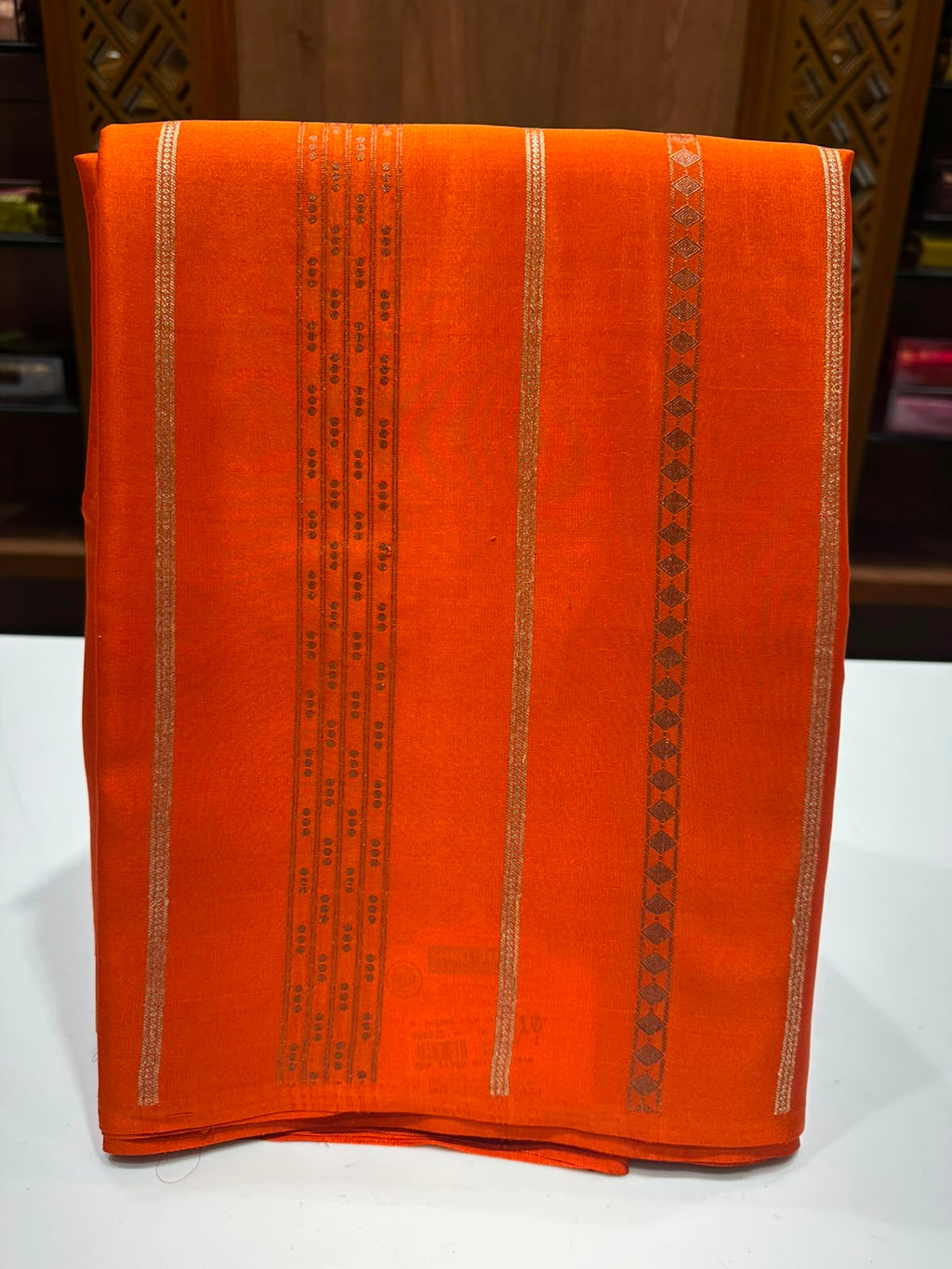 Pure Mysore Silk Saree.