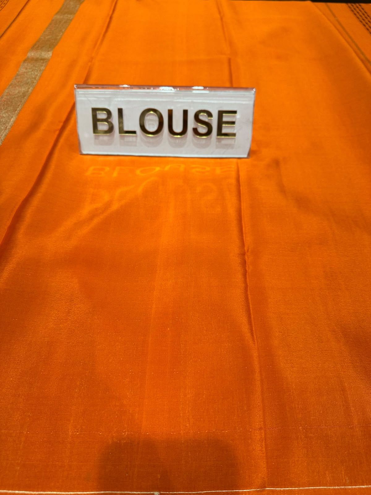 Pure Mysore Silk Saree.
