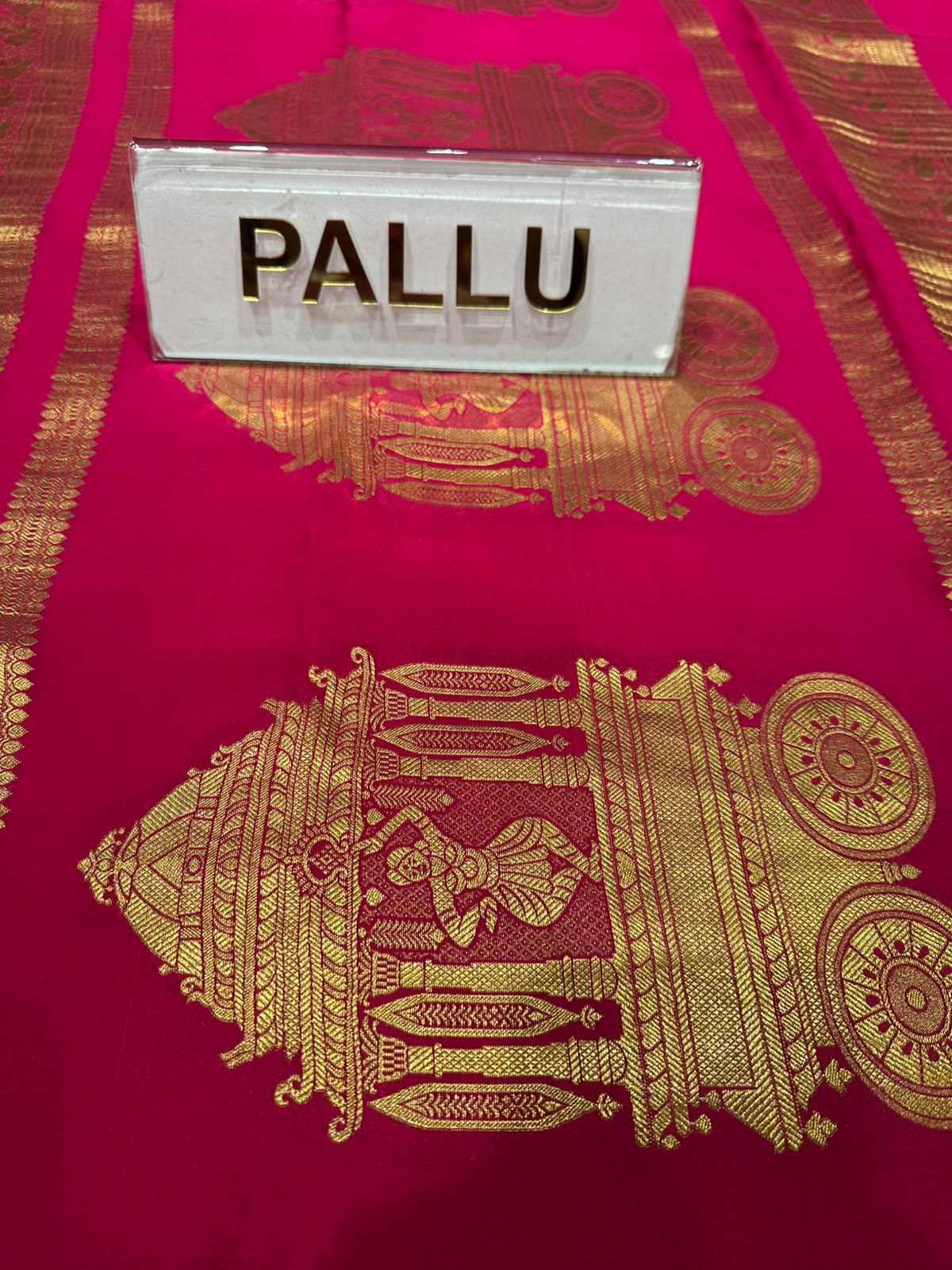 Pure Mysore Silk Saree.