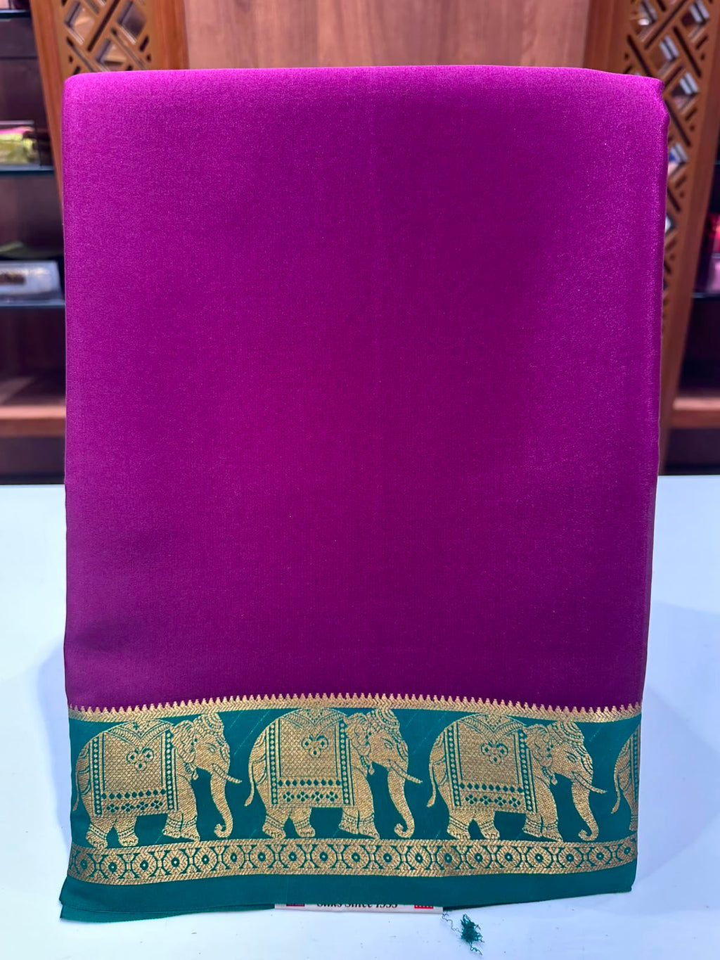 Pure Mysore Silk Saree.