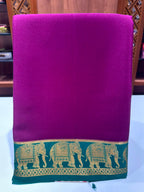 Pure Mysore Silk Saree.