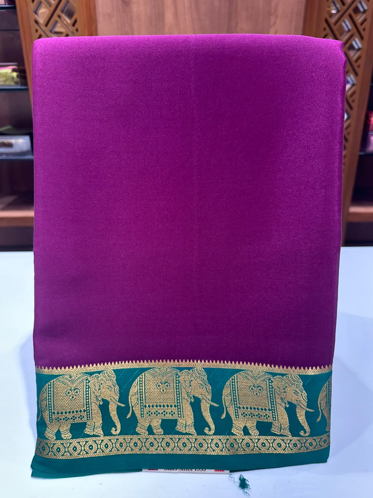 Pure Mysore Silk Saree.
