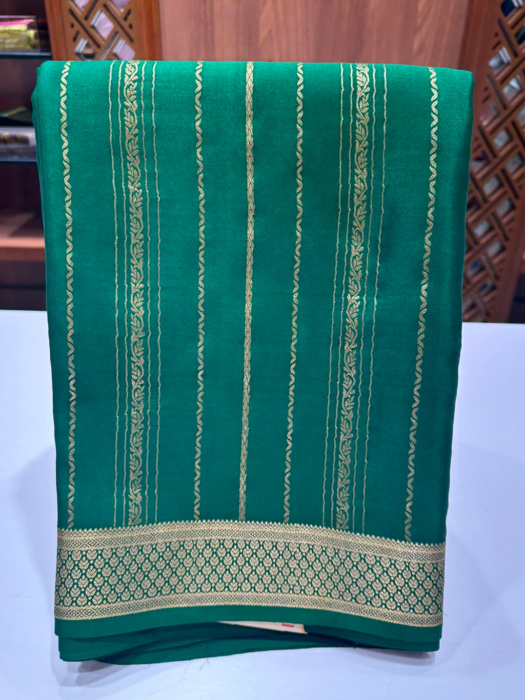 Pure Mysore Silk Saree.