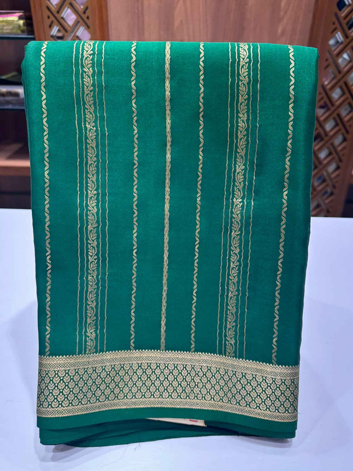Pure Mysore Silk Saree.