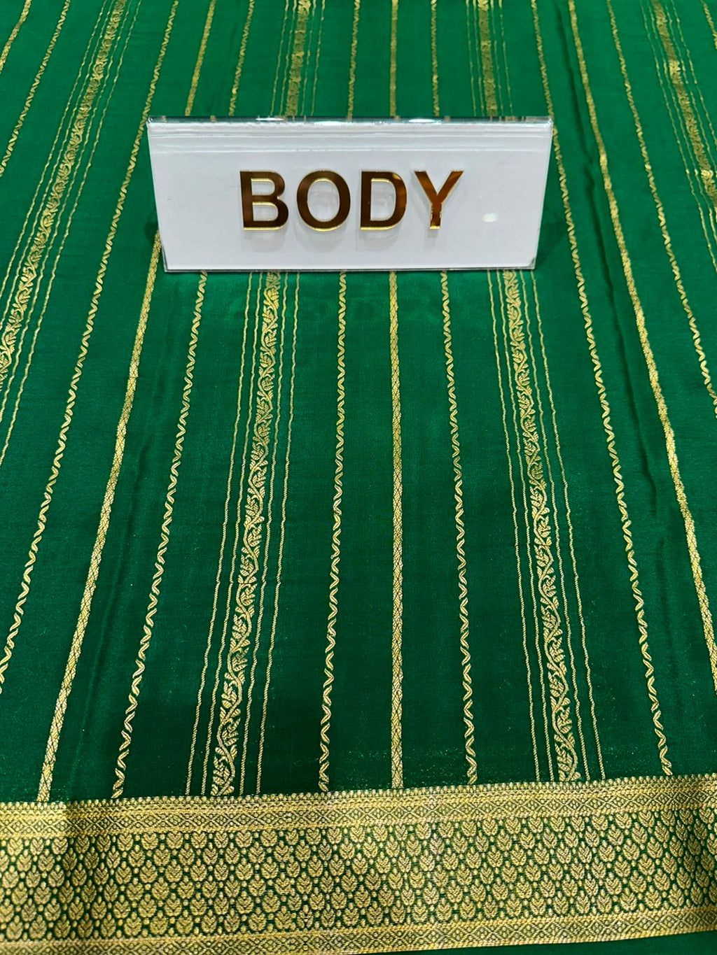 Pure Mysore Silk Saree.